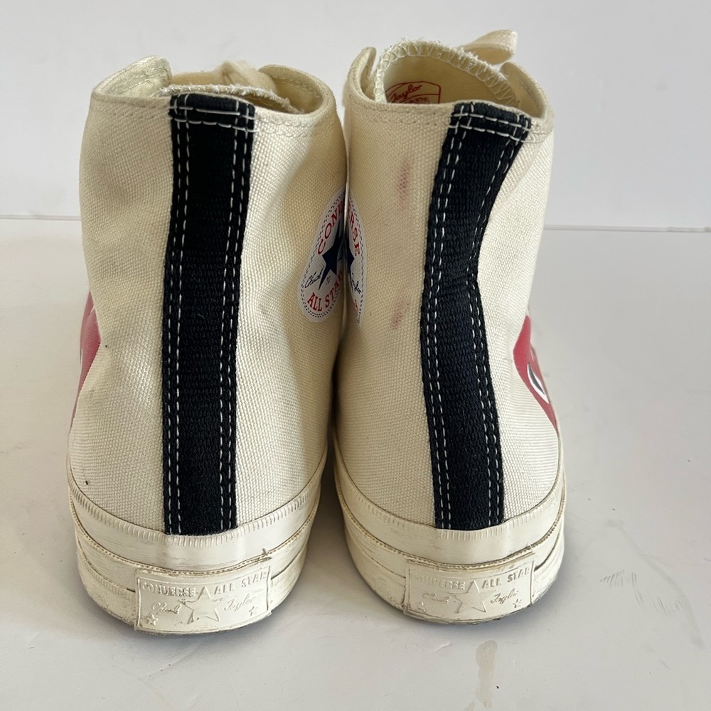Converse Comme des Garcons Chuck Taylor Sneakers Men 12 Women 14 - Picture 6 of 10
